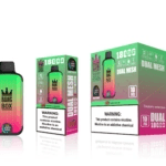 iget flavours list displayed on a vape shop counter in Sydney 2025