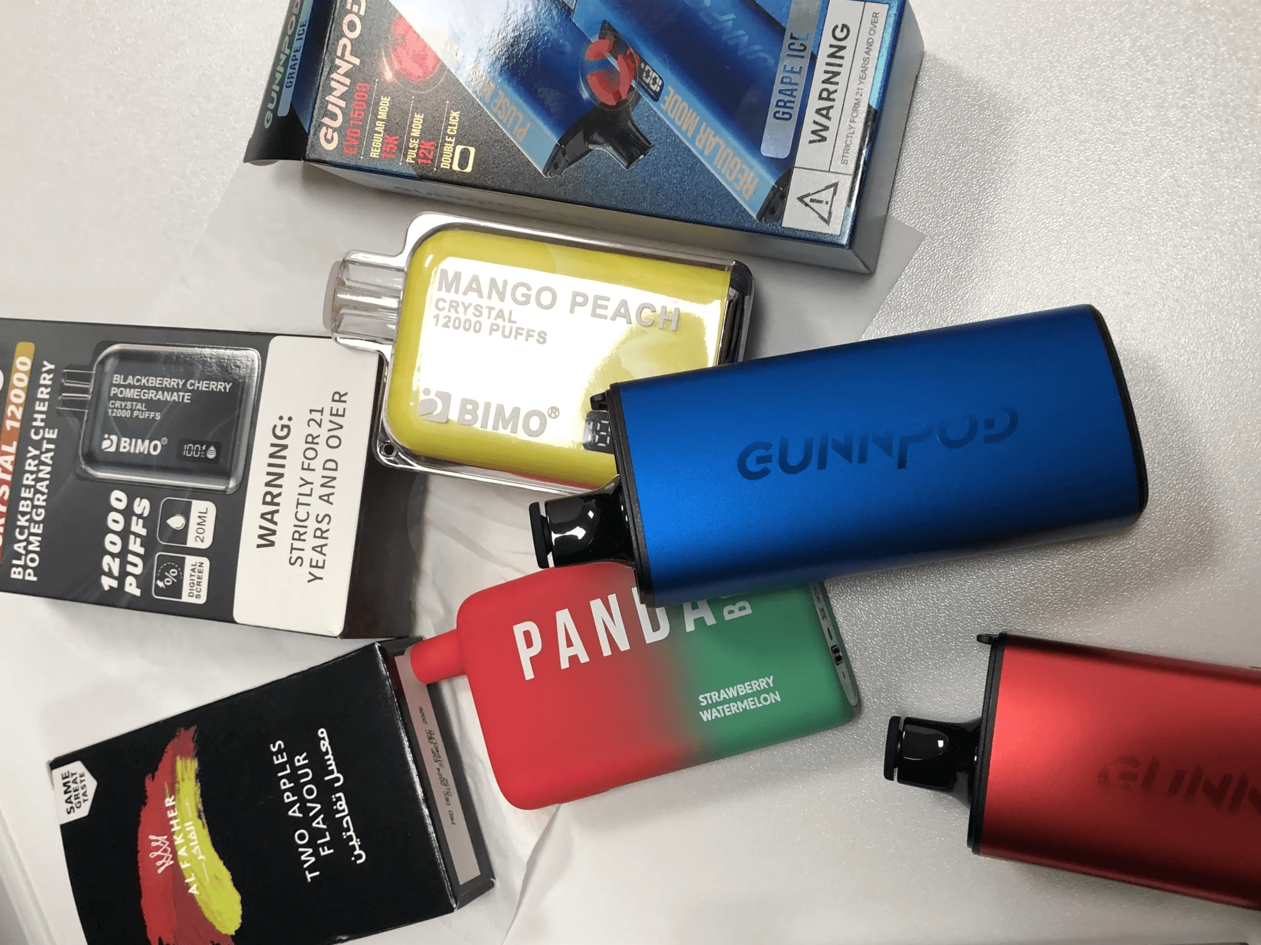 Australian vaper reviewing Waka Vapes Australia flavour collection 2026