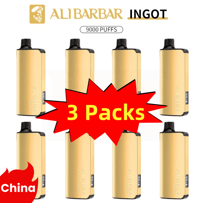 buy vape - Alibarbar Ingot 9000 puffs 3 pack shipped from China