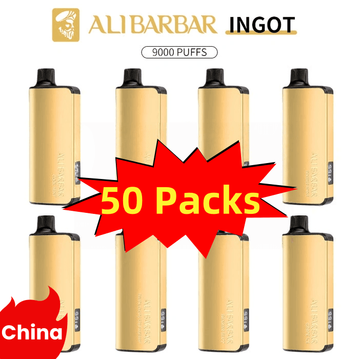 alibarbar ingot 9000 review - Alibarbar Ingot 9000 puffs-50 pack Multiple flavors(Ship from China)