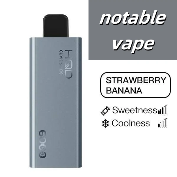 affordable vaping australia HQD Cuvie Slick 6000 strawberry banana