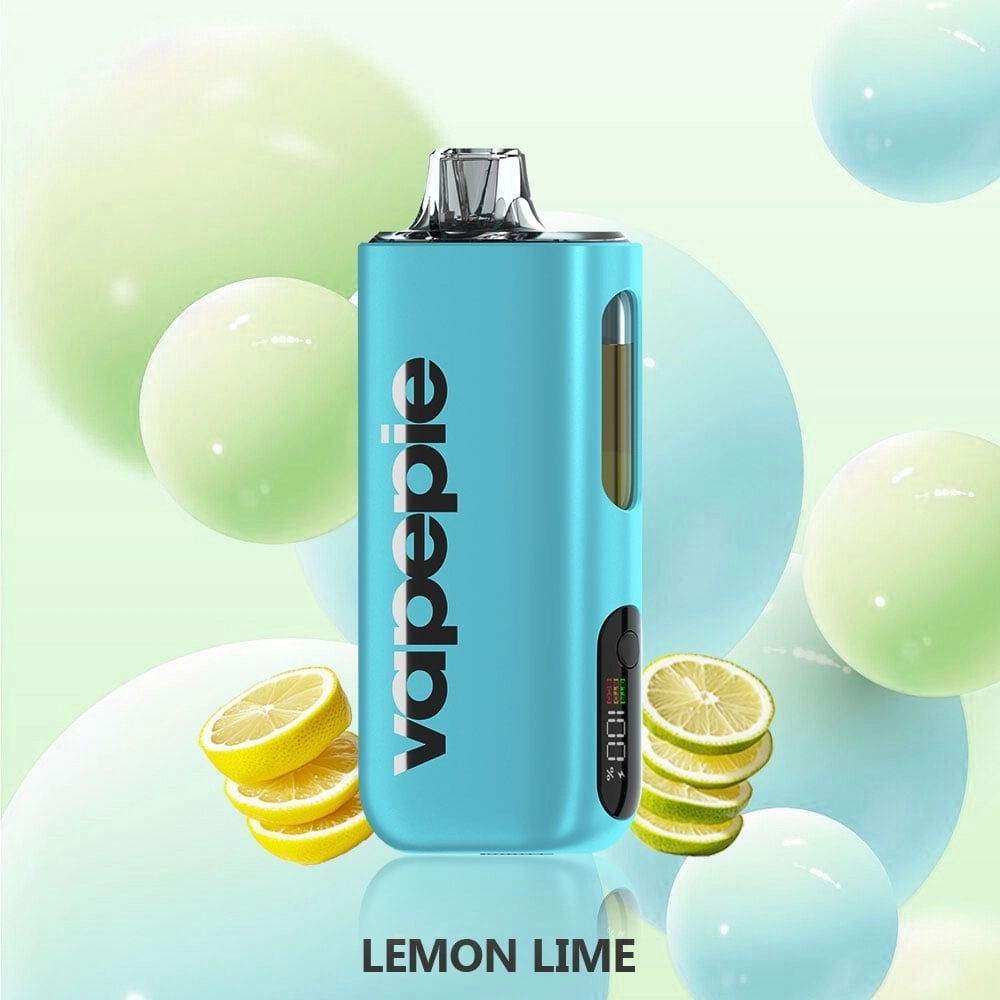 Longest Lasting Disposable Vape Vapepie Max 40000 Puffs Lemon Lime